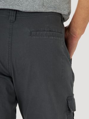 Wrangler® Men's Five Star Premium Relaxed Fit Flex Cargo Pant in Anthracite