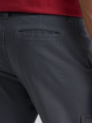 Wrangler&reg; Men's Five Star Premium Relaxed Fit Flex Cargo Pant in Anthracite alternative view 5