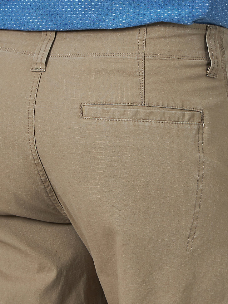 Wrangler® Men's Five Star Premium Relaxed Fit Flex Cargo Pant in Barley alternative view 4