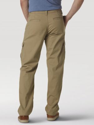 wrangler men's relaxed fit flex cargo pants