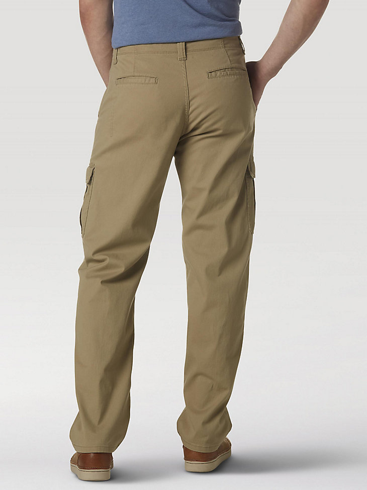 Wrangler® Men's Five Star Premium Relaxed Fit Flex Cargo Pant in Elmwood alternative view