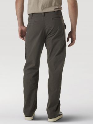 Wrangler® Men's Five Star Premium Relaxed Fit Flex Cargo Pant in Olive Drab