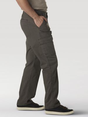 Wrangler® Men's Five Star Premium Relaxed Fit Flex Cargo Pant in Olive Drab