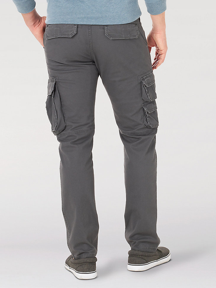 Men's Wrangler® Flex Tapered Cargo Pant in Asphalt alternative view