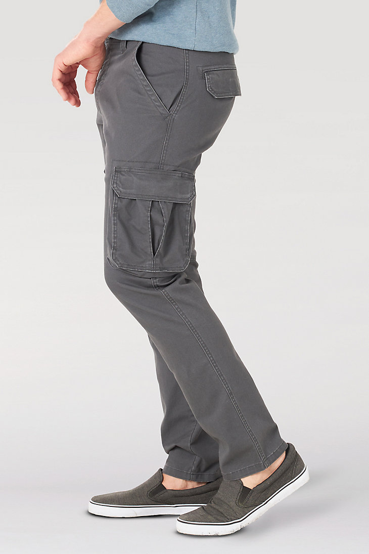 Men's Wrangler® Flex Tapered Cargo Pant in Asphalt alternative view 5