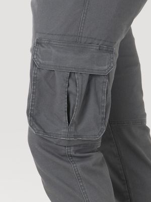 wrangler men's flex tapered cargo pant