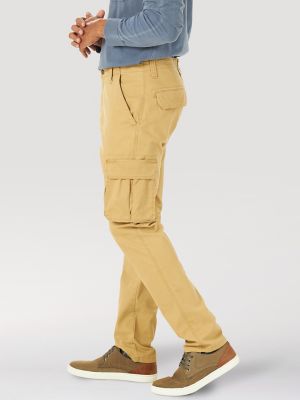 wrangler men's flex tapered cargo pant