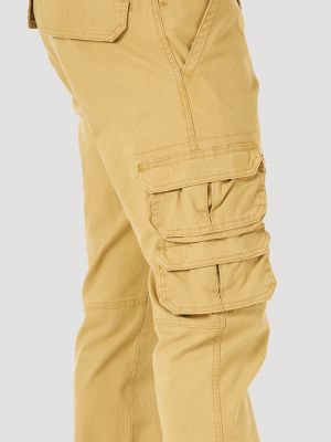 wrangler men's flex tapered cargo pant