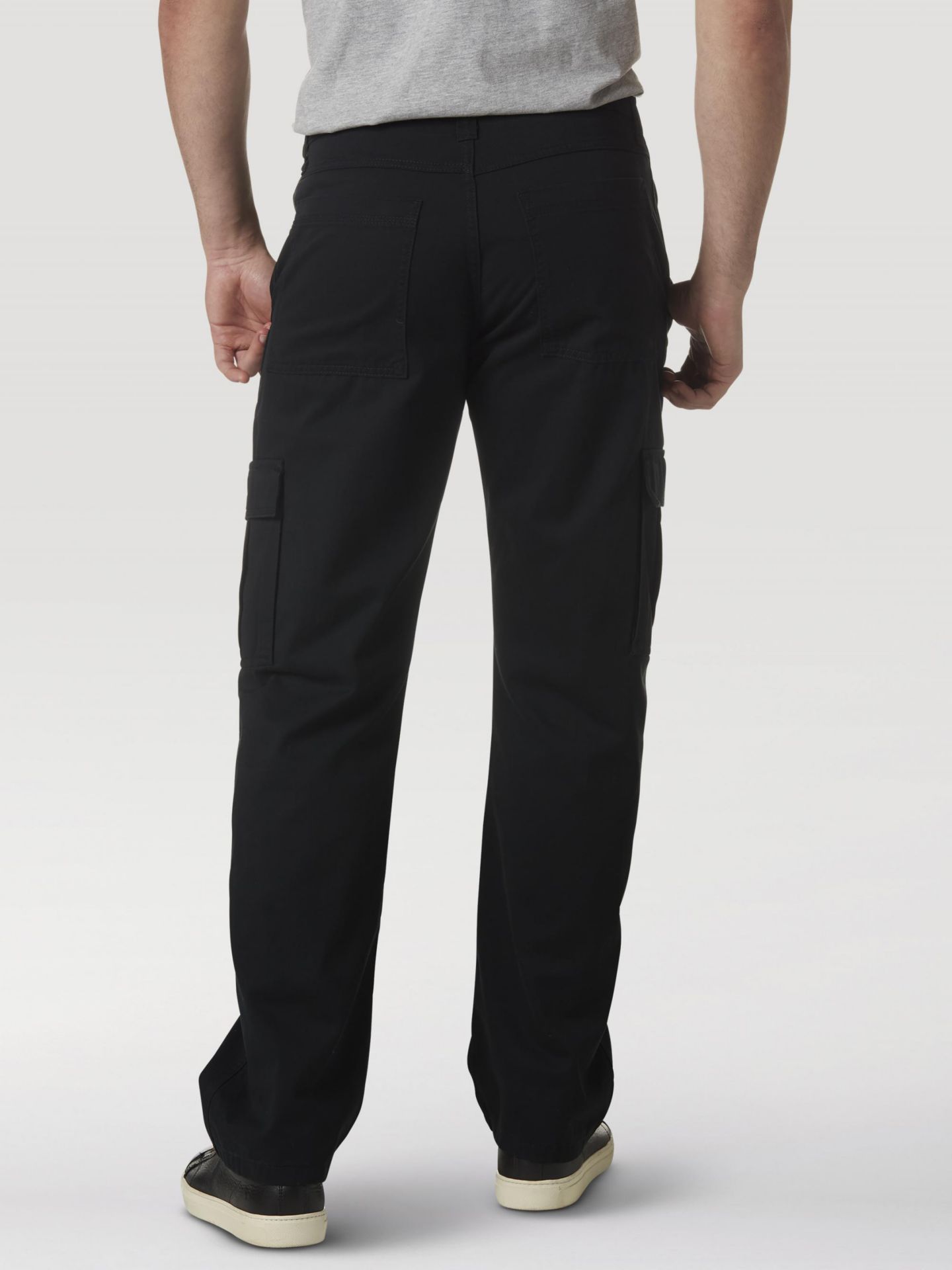 Брюки Wrangler Legacy Cargo Twill Pant, цвет: Чёрный — фото 2
