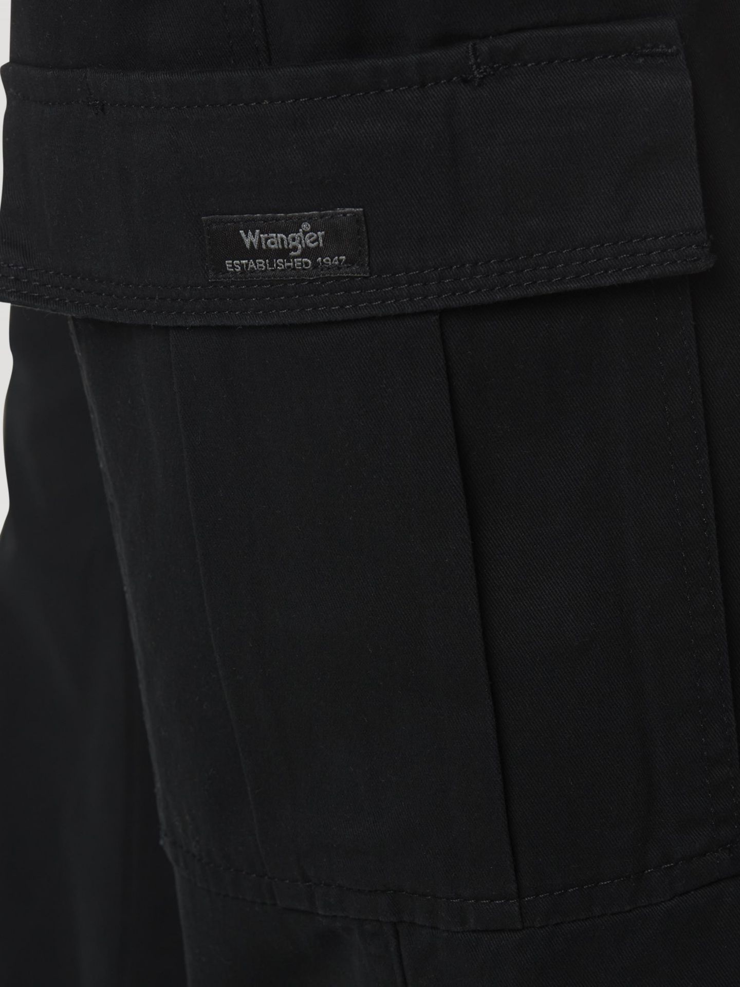 Брюки Wrangler Legacy Cargo Twill Pant, цвет: Чёрный — фото 4