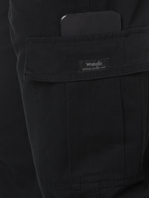 Wrangler® Legacy Cargo Twill Pant in Black alternative view 4