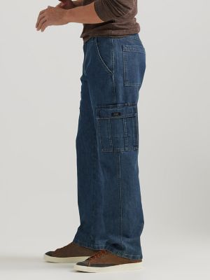 Wrangler® Denim Loose Fit Cargo Jean