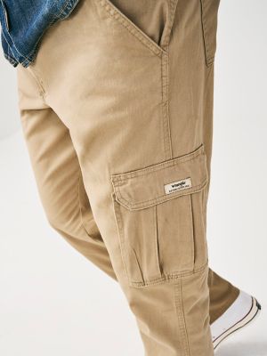 Wrangler Men's Comfort Solution Series Expandable Flex Waistband Cargo Pant