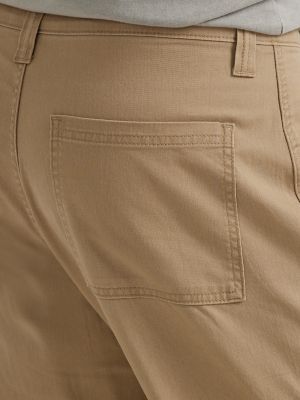 Wrangler® Men's Comfort Flex Waist Cargo Pant in Grain