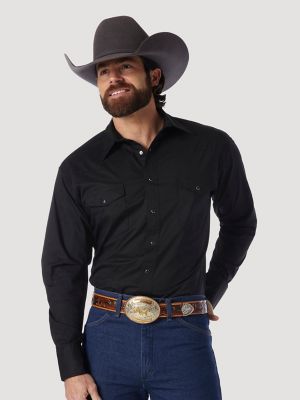 Western Shirt | Wrangler® Black