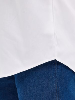 Painted Desert® Long Sleeve Button Down Lightweight Solid Twill Shirt in White alternative view 4