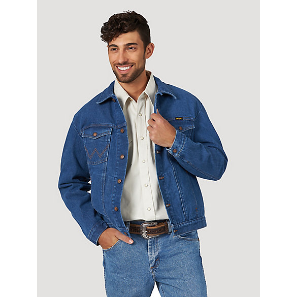 Wrangler® Cowboy Cut® Unlined Denim Jacket | Mens Jackets and Outerwear ...