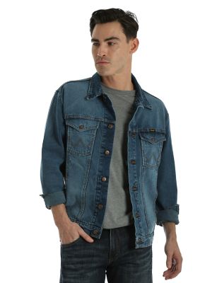 Wrangler® Cowboy Cut® Unlined Denim Jacket | Mens Jackets and Outerwear ...