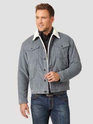 wrangler heritage corduroy sherpa jacket