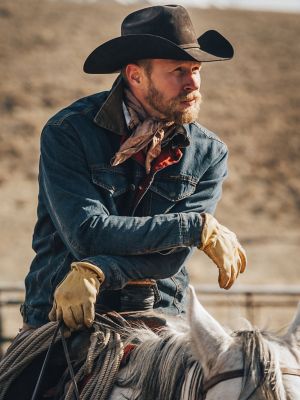 Cowboy jean outlet jacket