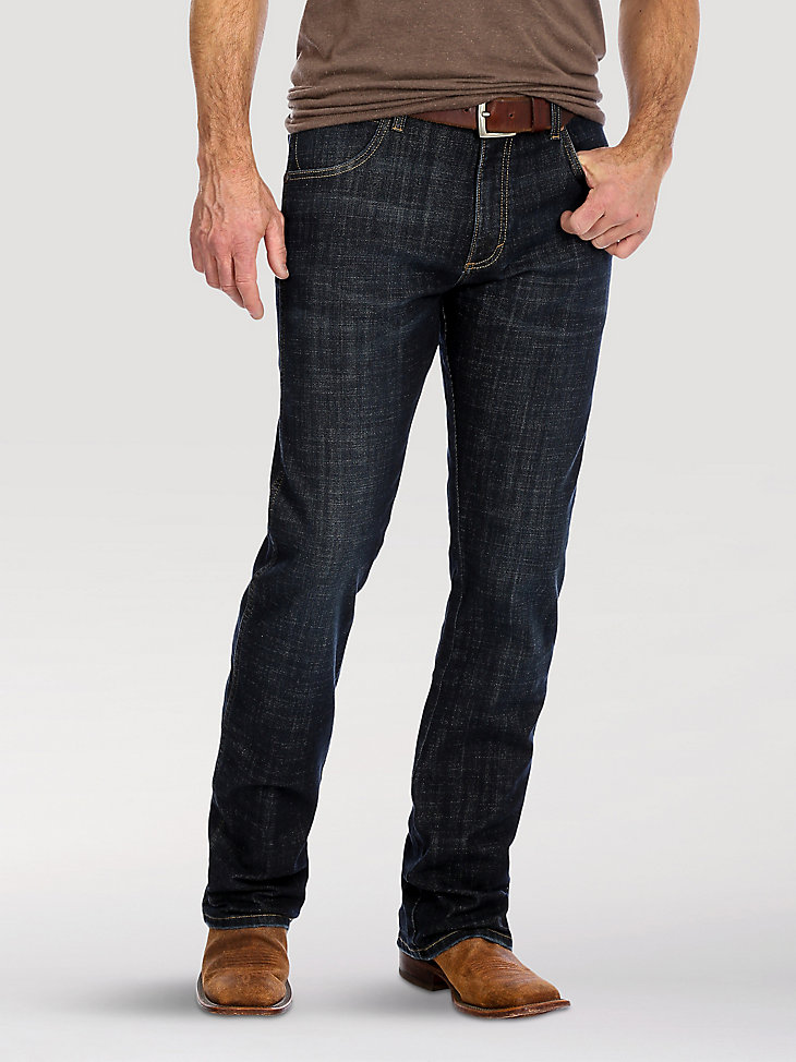 Men's Wrangler Retro® Slim Fit Bootcut Jean in Dax alternative view 4