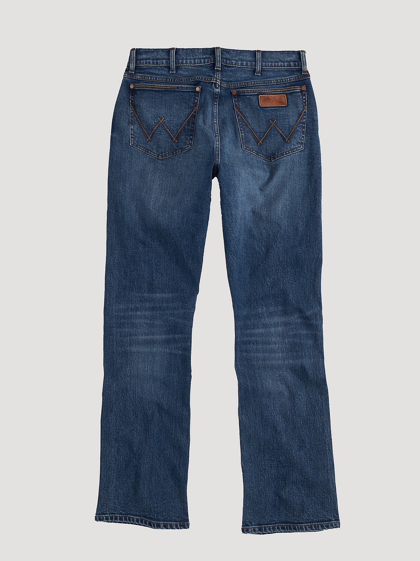 Wrangler Texas Stretch Jeans Mens Regular Light Powder Blue Vintage Faded Denim 