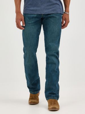 Men's Wrangler Retro® Slim Fit Bootcut Jean in River Wash