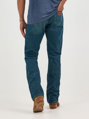 Men's Wrangler Retro® Slim Fit Bootcut Jean in River Wash