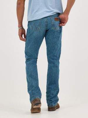 Men's Wrangler Retro® Slim Fit Bootcut Jean in Worn
