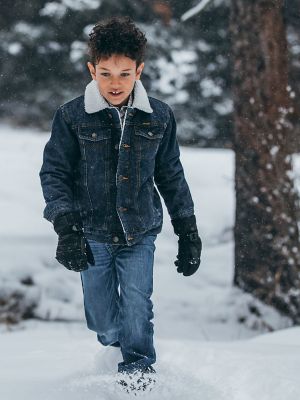 Boys' Cotton Denim Jacket - Little Kid, Big Kid