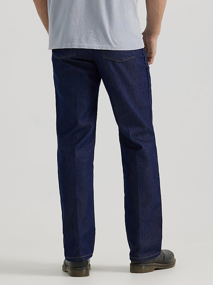 Wrangler® Men's Five Star Premium Regular Flex Fit Jean in Dark Indigo alternative view