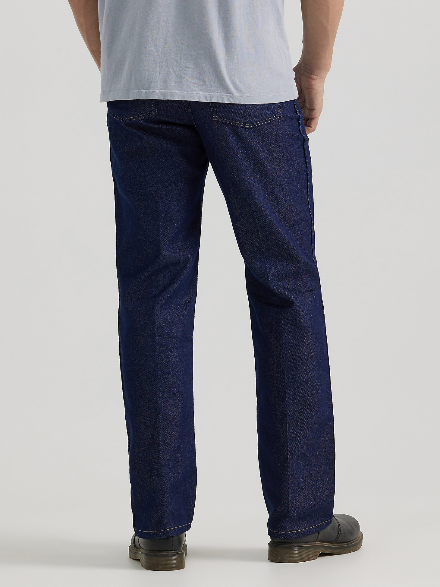 Wrangler® Men's Five Star Premium Regular Flex Fit Jean in Dark Indigo alternative view 1