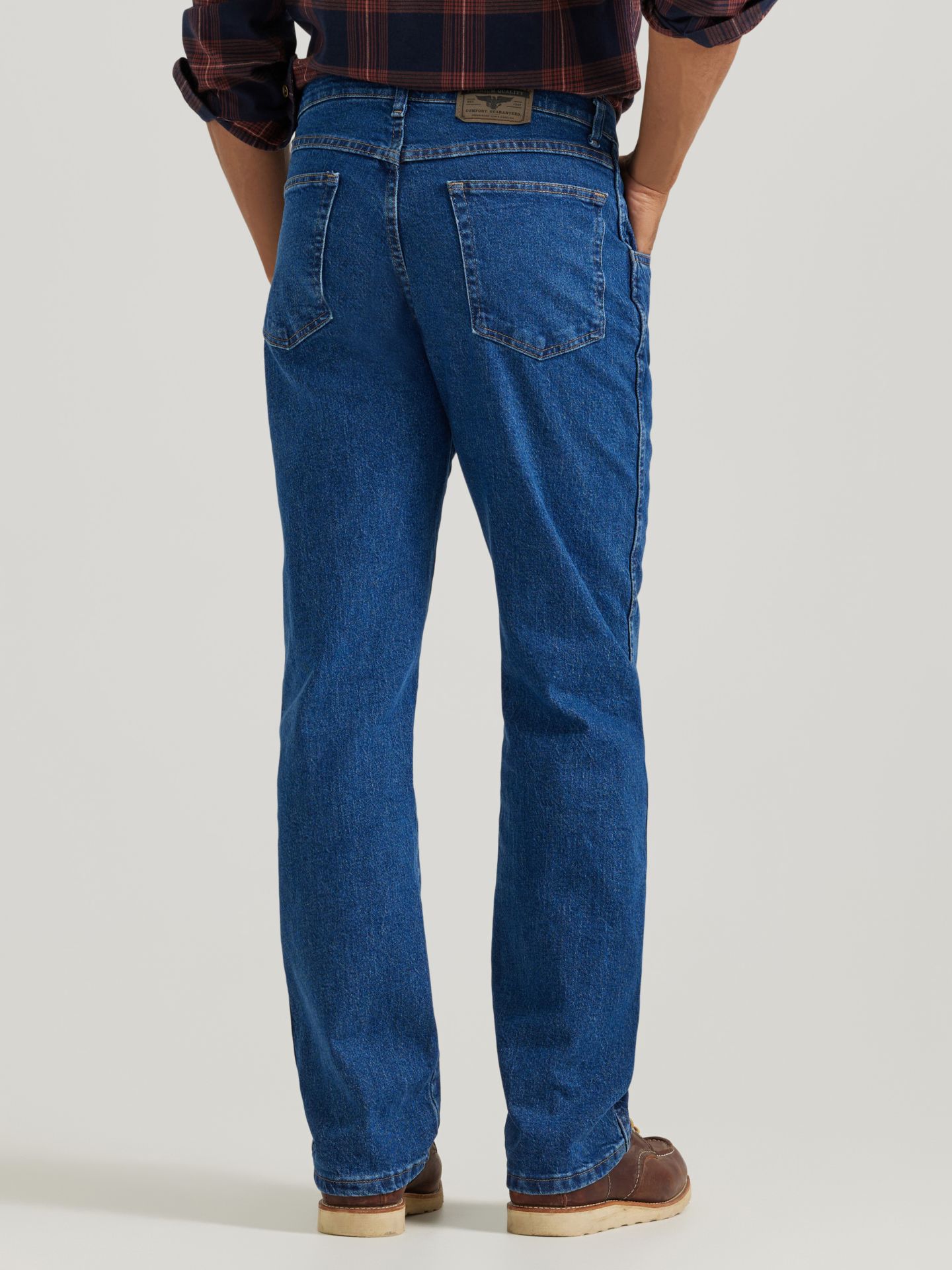 Мужские джинсы Wrangler Comfort Solutions Series Comfort Fit, цвет: Dark Flex — фото 2