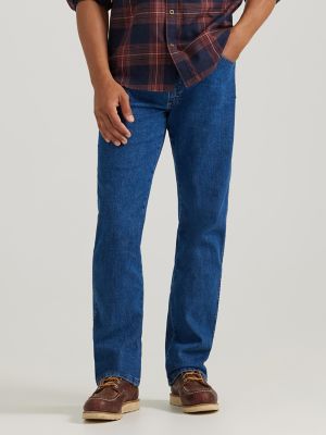Arriba 59+ imagen men’s elastic waist jeans wrangler