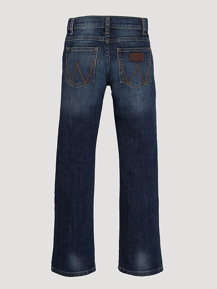 Boy's Wrangler Retro® Slim Straight Jean (8-20) in Bozeman alternative view 4