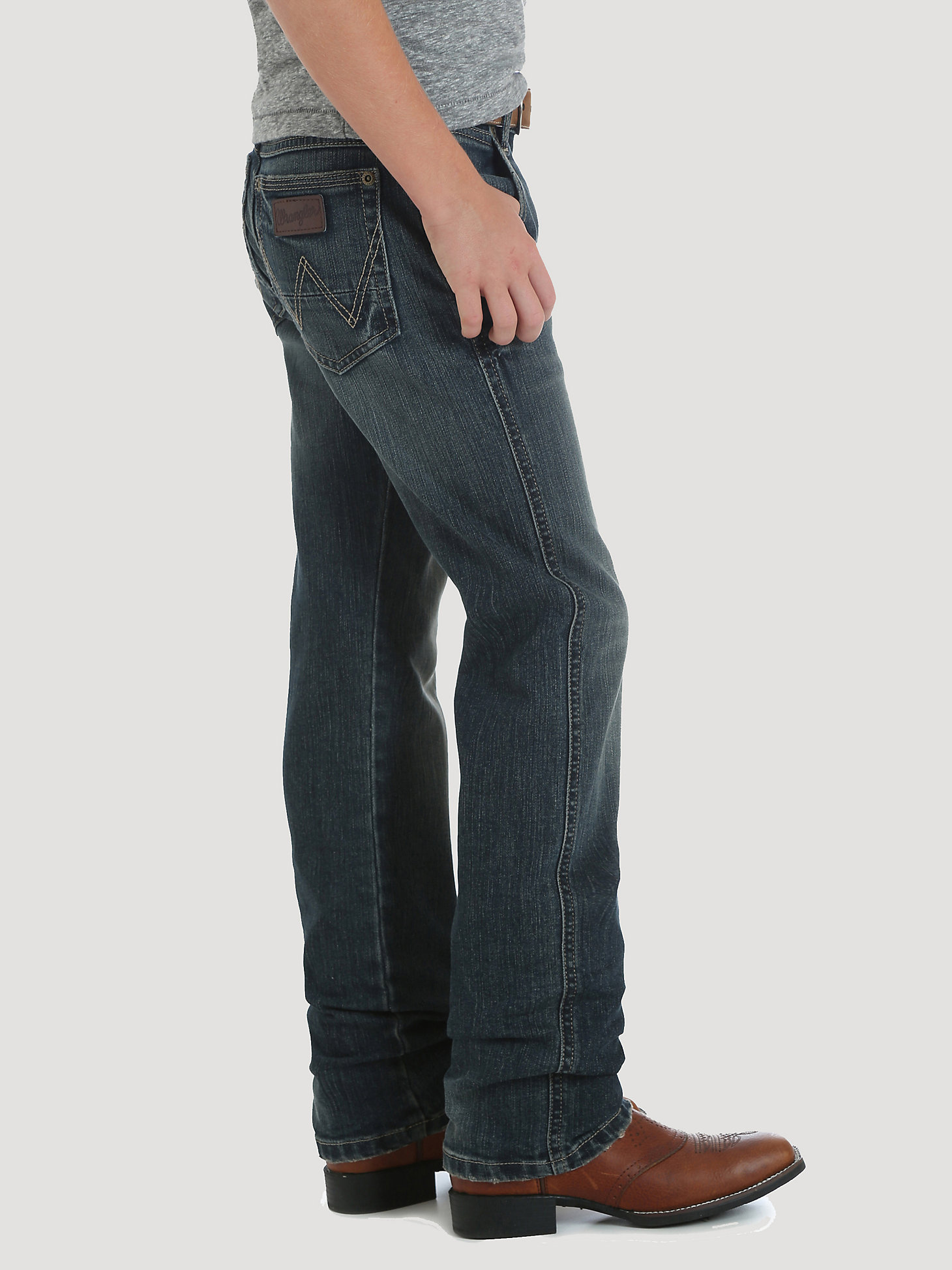 Boy's Wrangler Retro® Slim Straight Jean (8-18) in Jerome alternative view 2