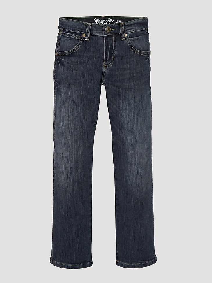 Boy's Wrangler Retro® Slim Straight Jean (4-7) in Jerome main view