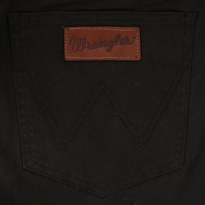 Black Coated Cotton Wrangler Pants, Size 8 — May's Place: Be Green. Buy  Vintage.