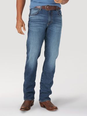 Wrangler Mid Stonewash Slim Fit Jeans - Matalan