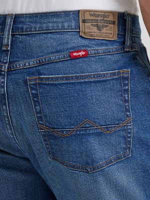 wrangler athletic fit flex jeans