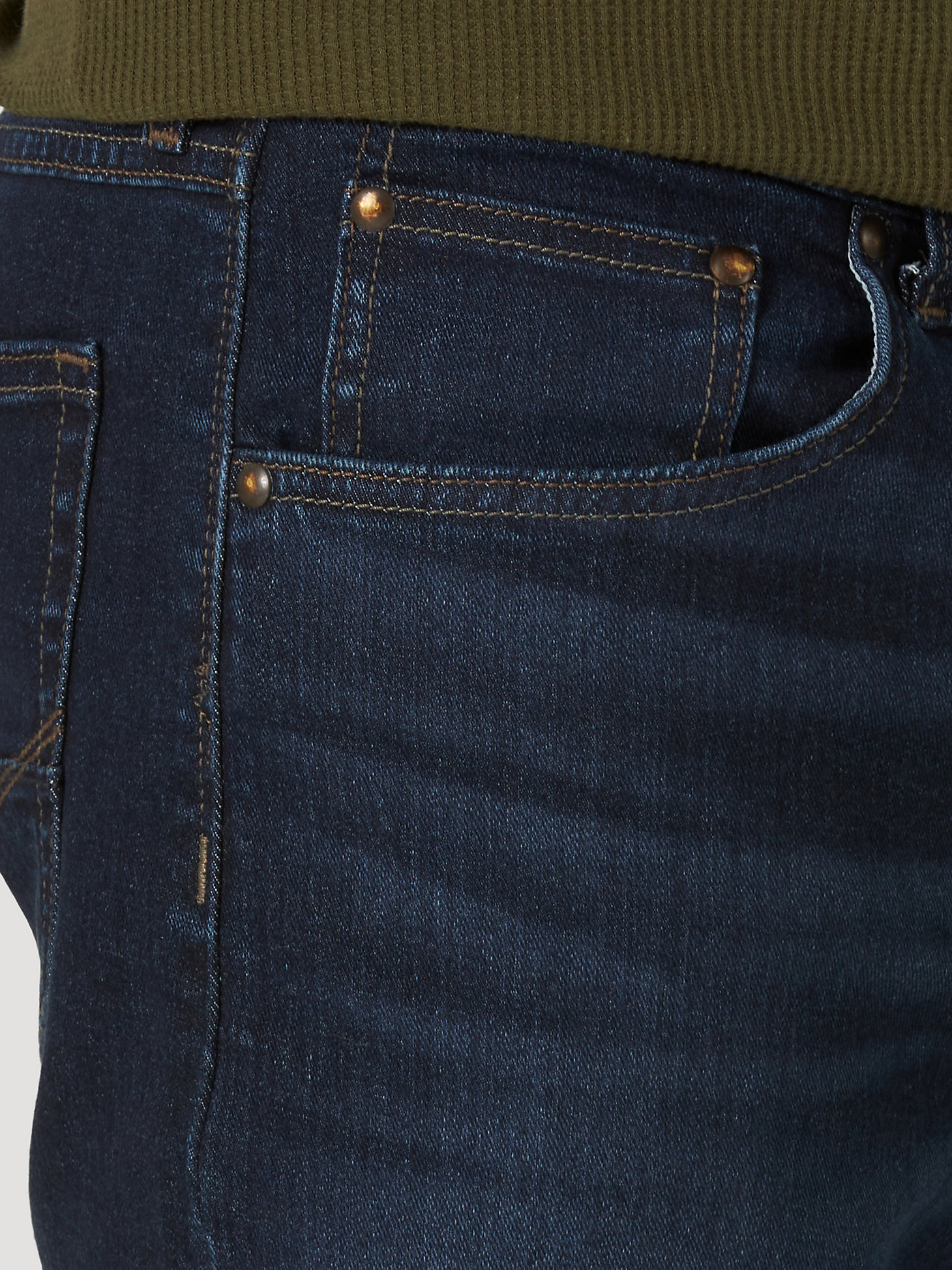 Men's Five Star Premium Slim Straight Jean in Dark Colbalt alternative view 4