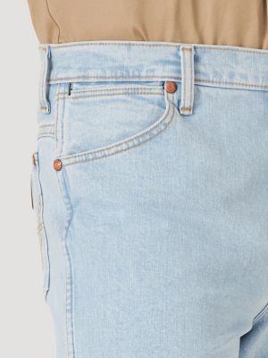 Wrangler® Cowboy Cut® Slim Fit Active Flex Jeans in Bleach