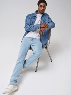 Wrangler Men's 936 Slim High Rise Slim Fit Boot Cut Jeans - Rigid