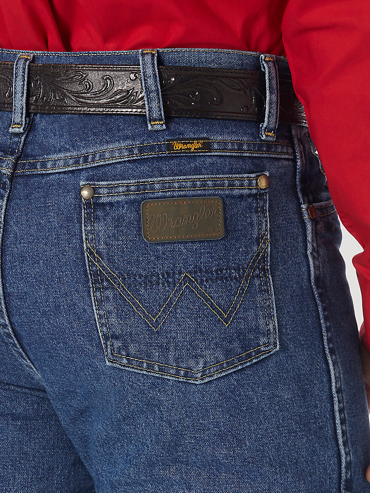 George Strait Cowboy Cut® Slim Fit Jean in Heavyweight Stone Denim alternative view 3