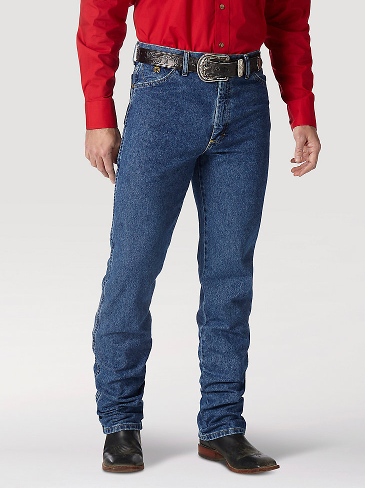 George Strait Cowboy Cut® Slim Fit Jean in Heavyweight Stone Denim main view