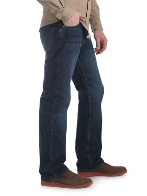 Wrangler® Five Star Premium Denim Flex For Comfort Straight Fit Jean in Metro