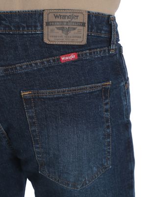 Wrangler® Five Star Premium Denim Flex For Comfort Straight Fit Jean in Metro