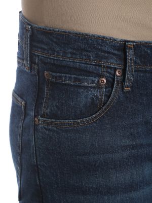 Wrangler® Five Star Premium Denim Flex For Comfort Straight Fit Jean in Metro