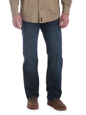 wrangler straight fit 4 way flex pants