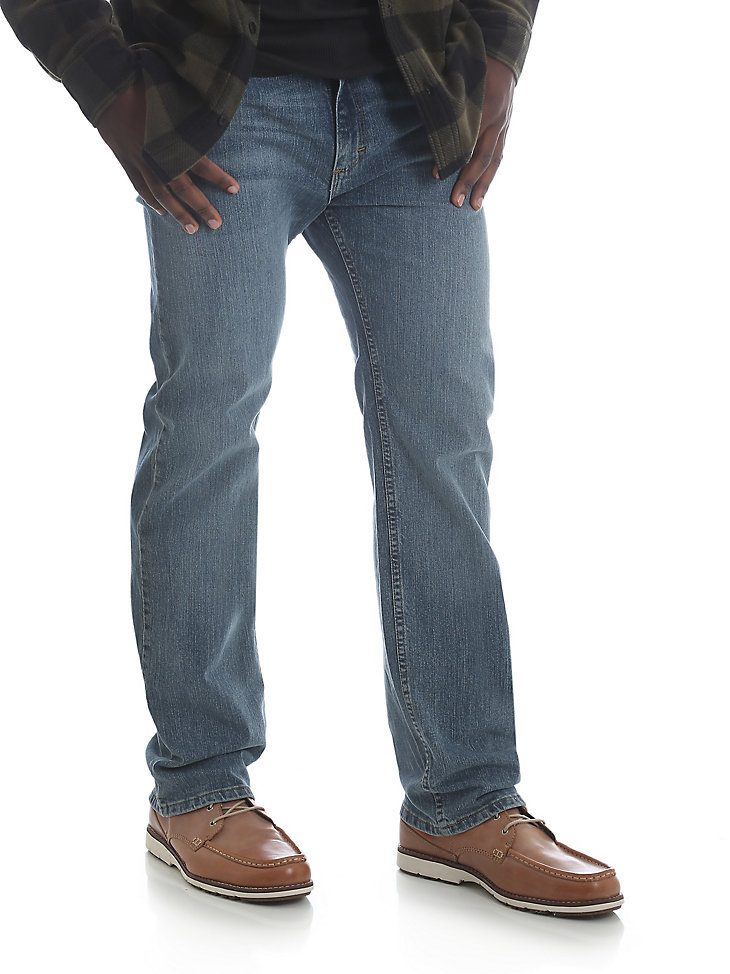 Wrangler® Five Star Premium Denim Flex For Comfort Straight Fit Jean in Tombstone main view